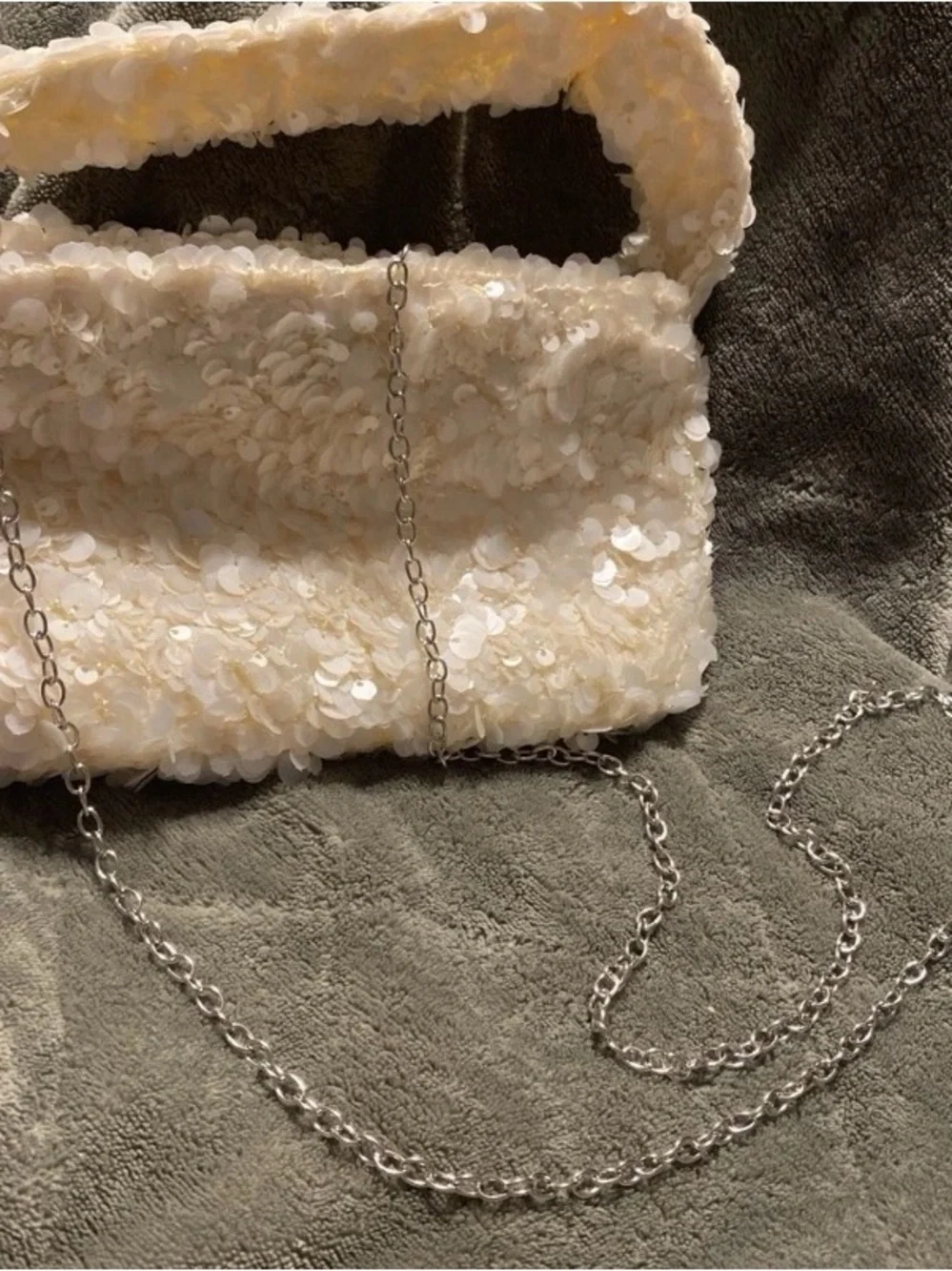 Unbranded cream sequin